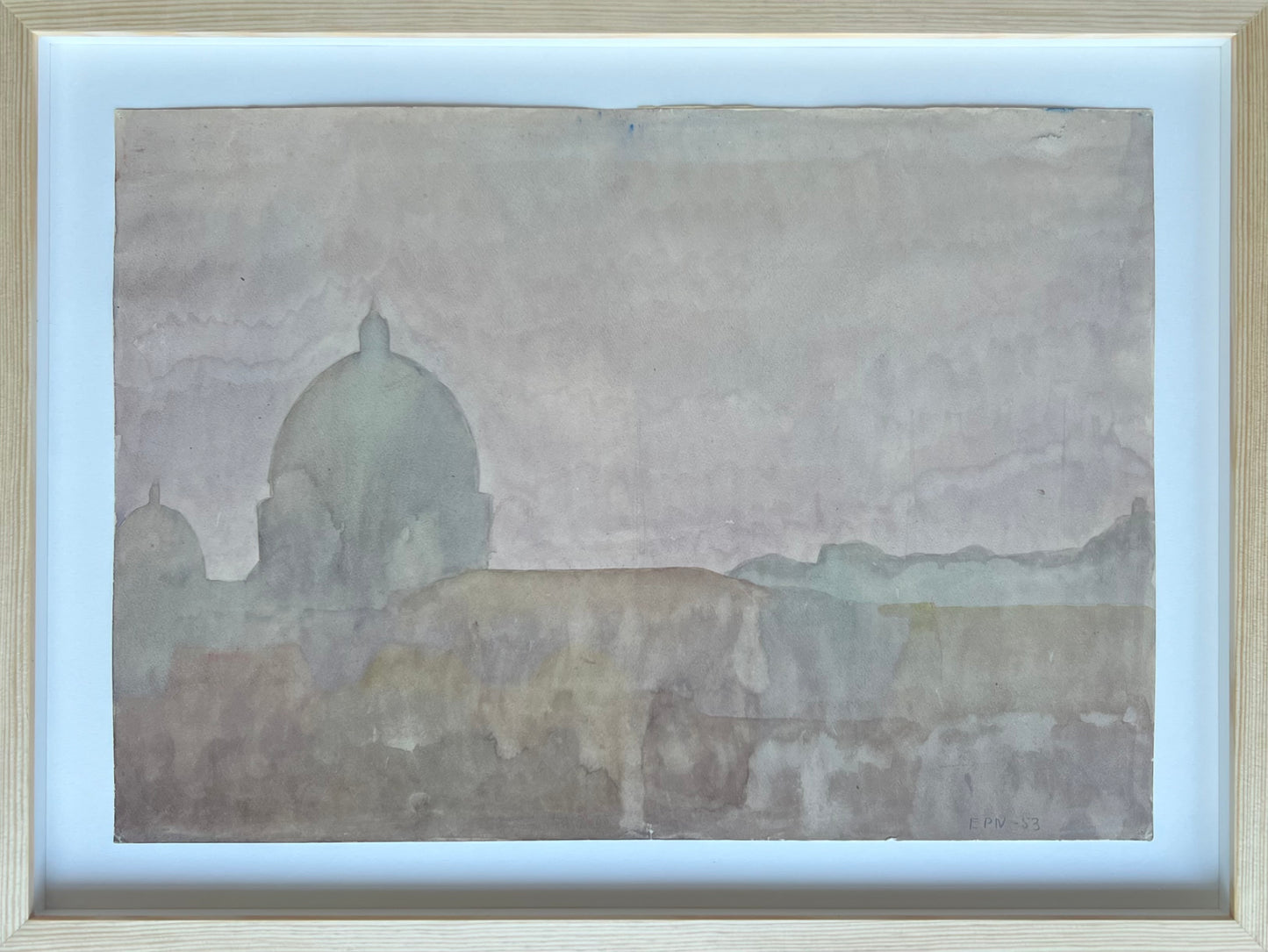 Elsa Nielsen. City view, 1953