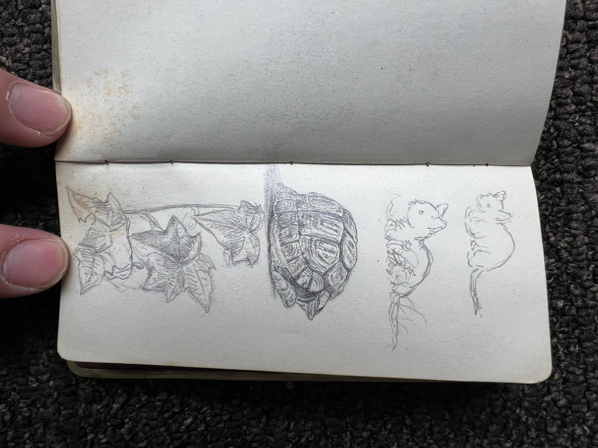 Niels Skovgaard. Sketchbook