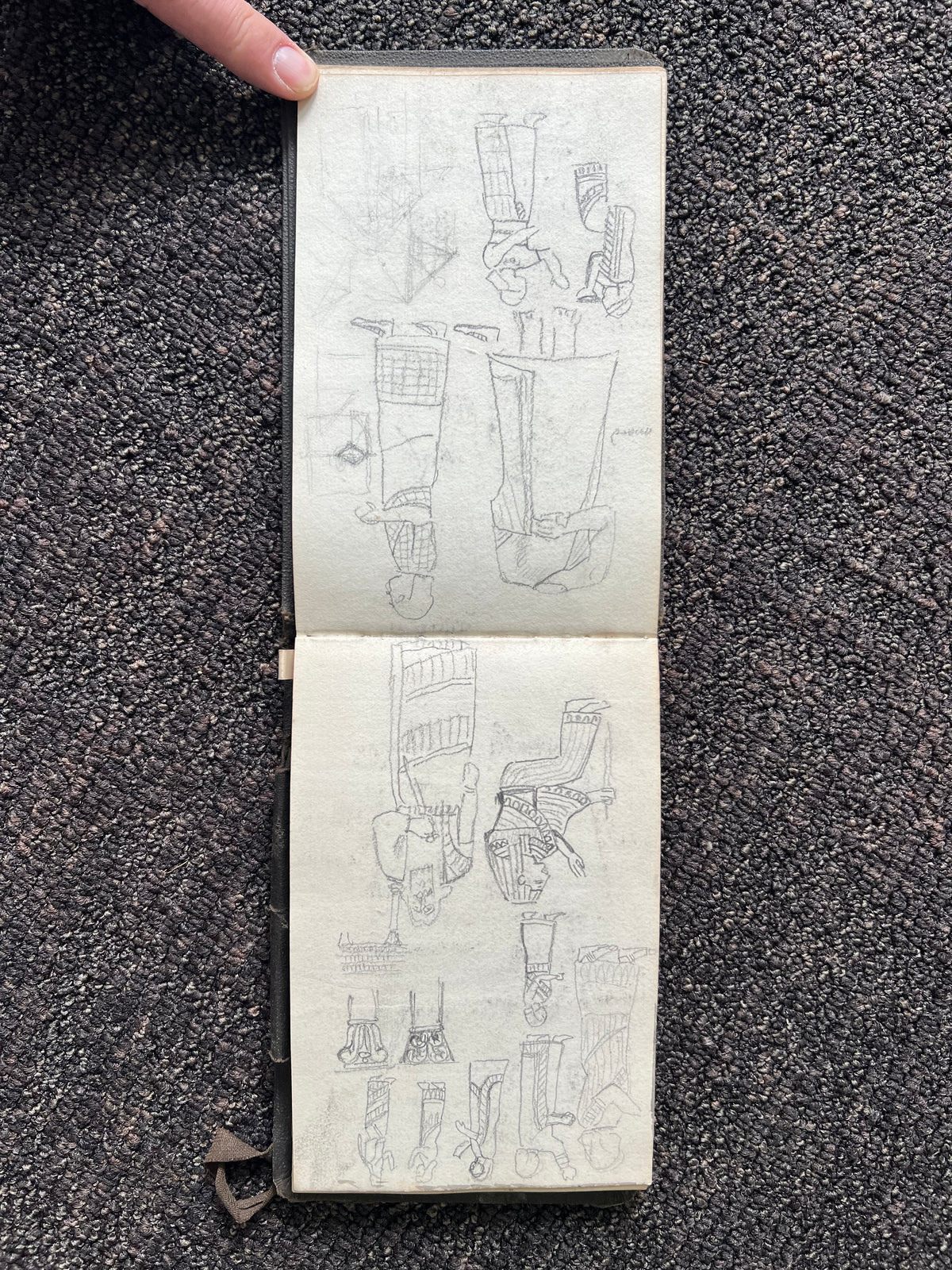 Niels Skovgaard. Sketchbook