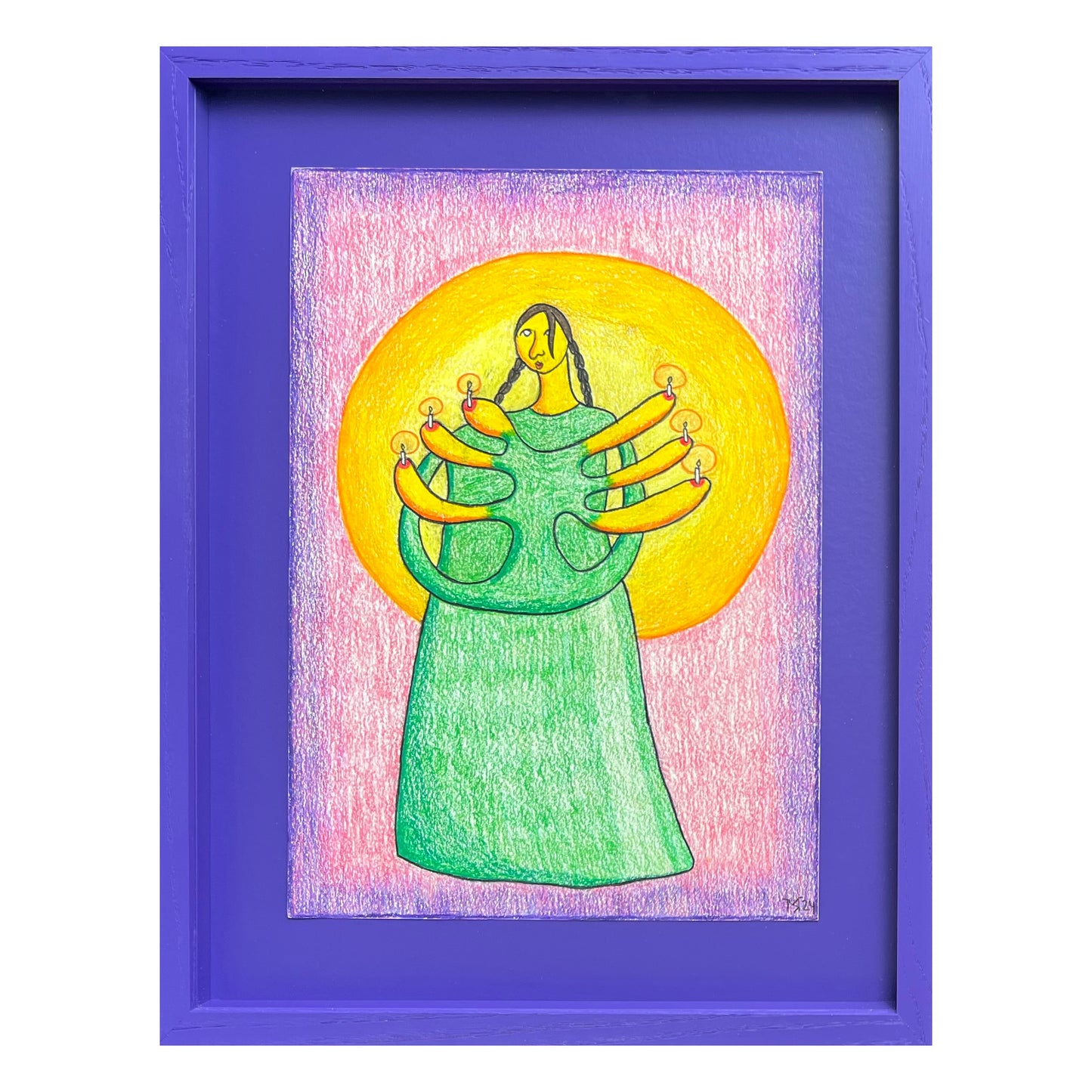 Mette Rasmussen. “Bære lys III”, 2024