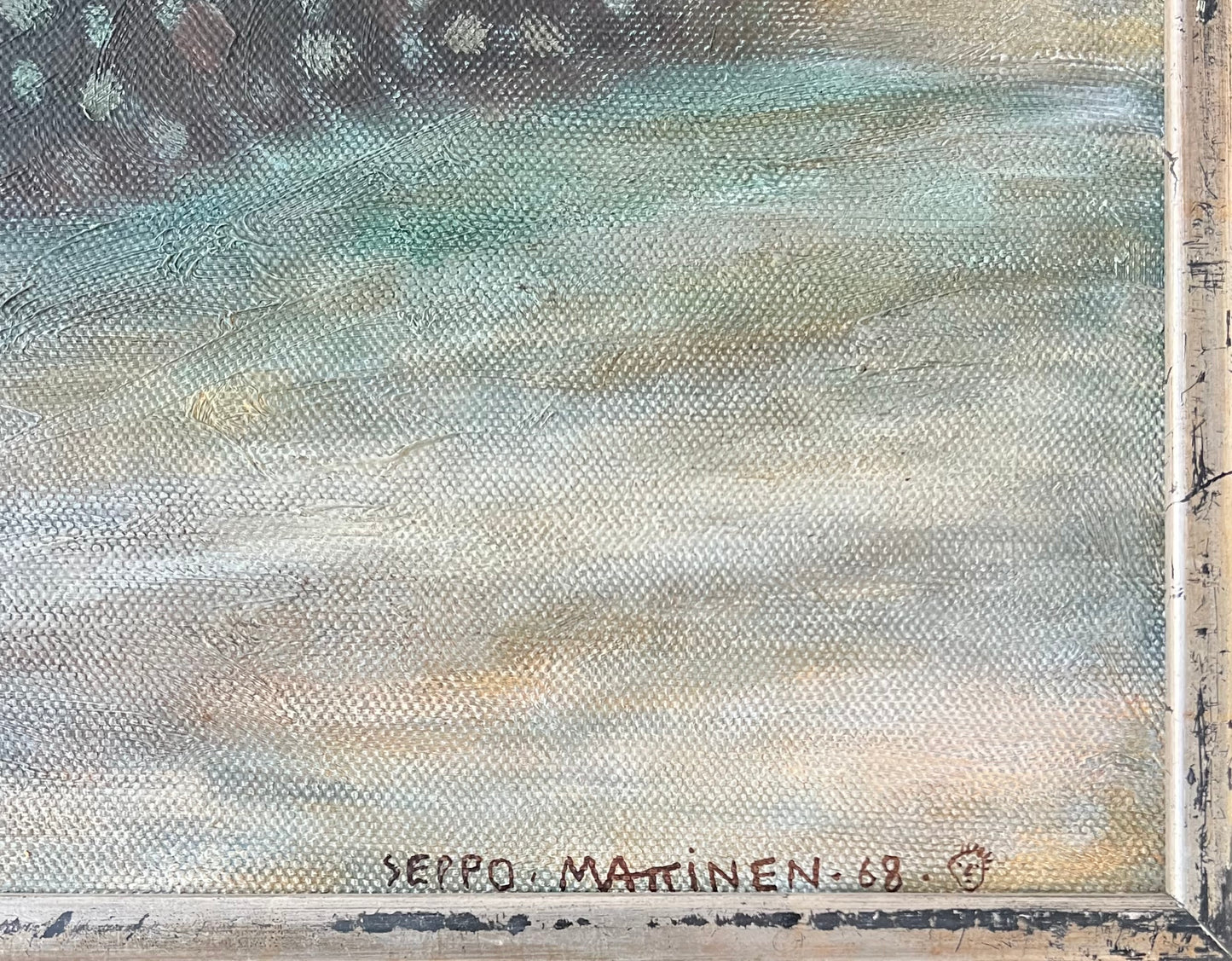 Seppo Mattinen. “Gult hus”, 1968