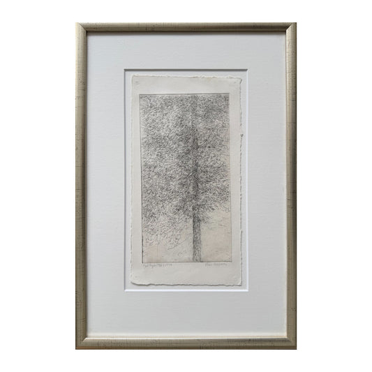 Elsa Nielsen. Study of a tree, 1979