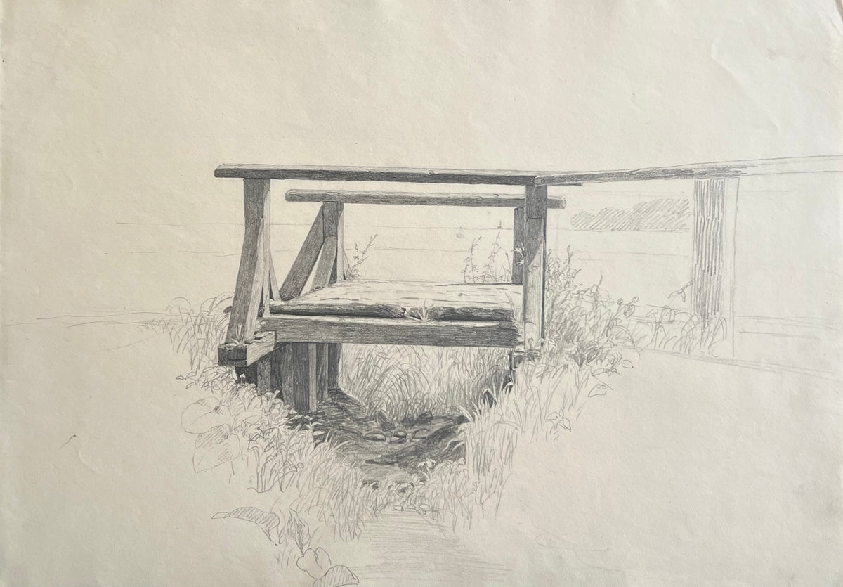 Georgia Skovgaard. Study of a bridge
