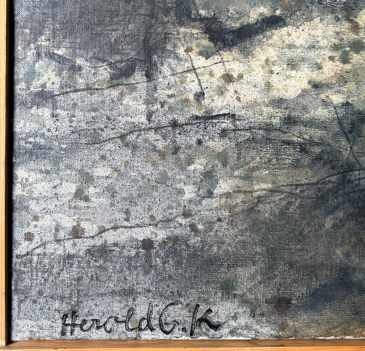 Herold G. Kristensen. “Nattebillede”, 1983-1984