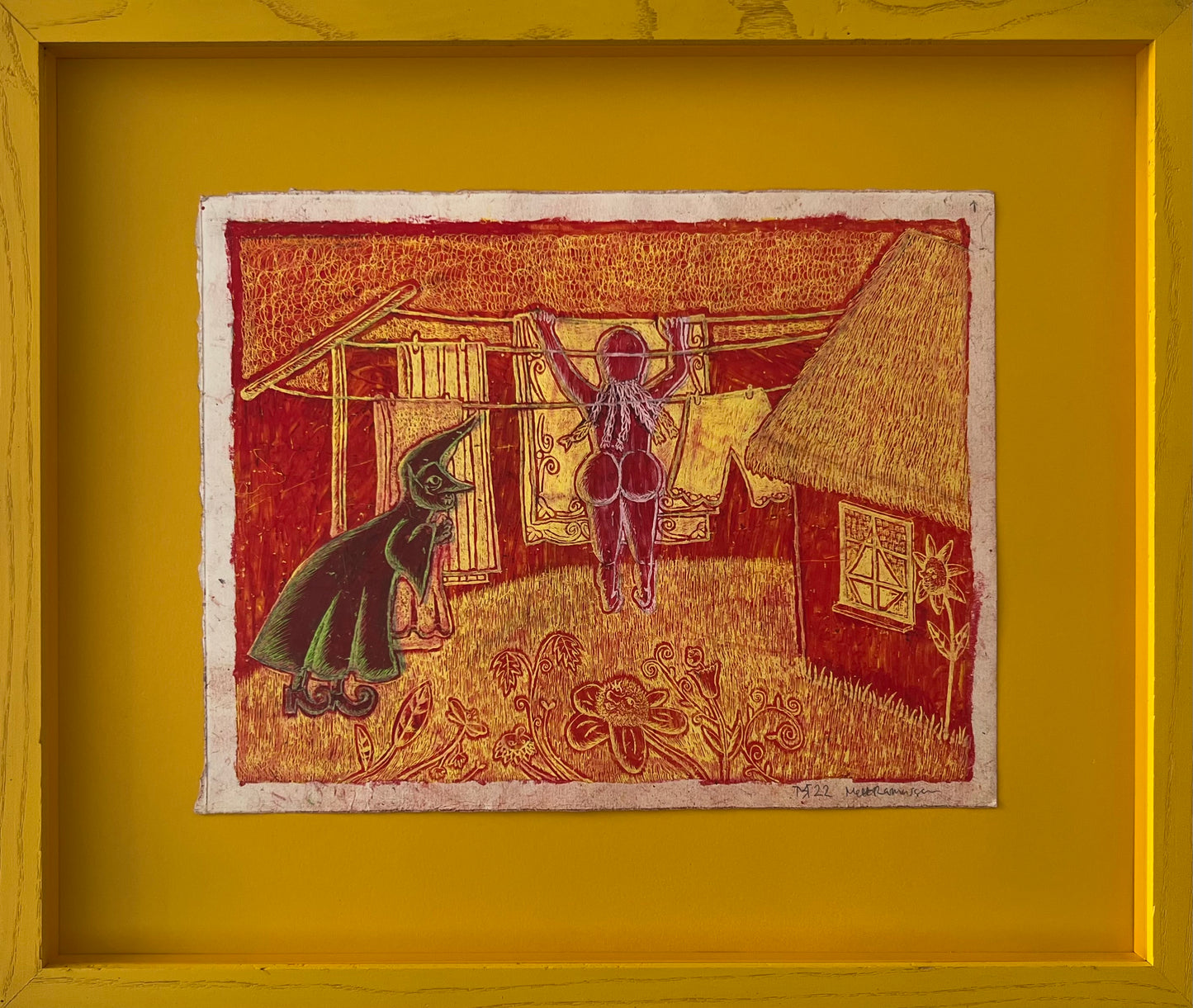 Mette Rasmussen. “Vasketøj”, 2022