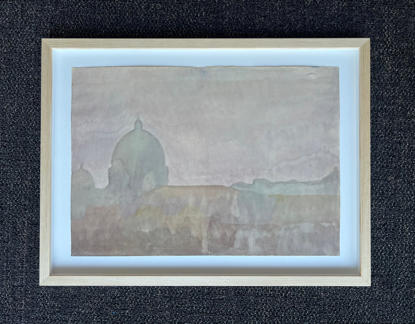 Elsa Nielsen. City view, 1953