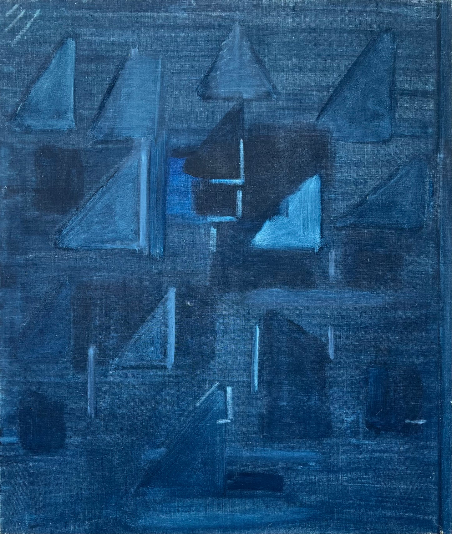 Else Fischer-Hansen. “Hav - nat, august”, 1968