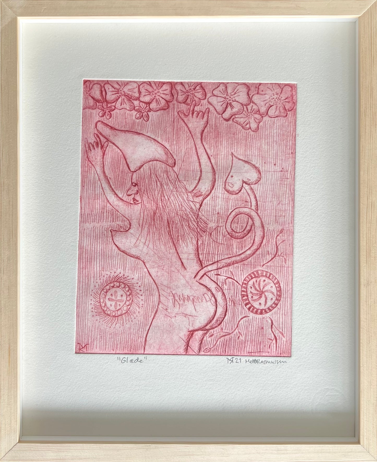 Mette Rasmussen. “Glæde”, 2021