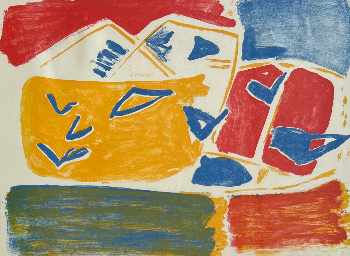 Svavar Guðnason. Composition, 1940’s