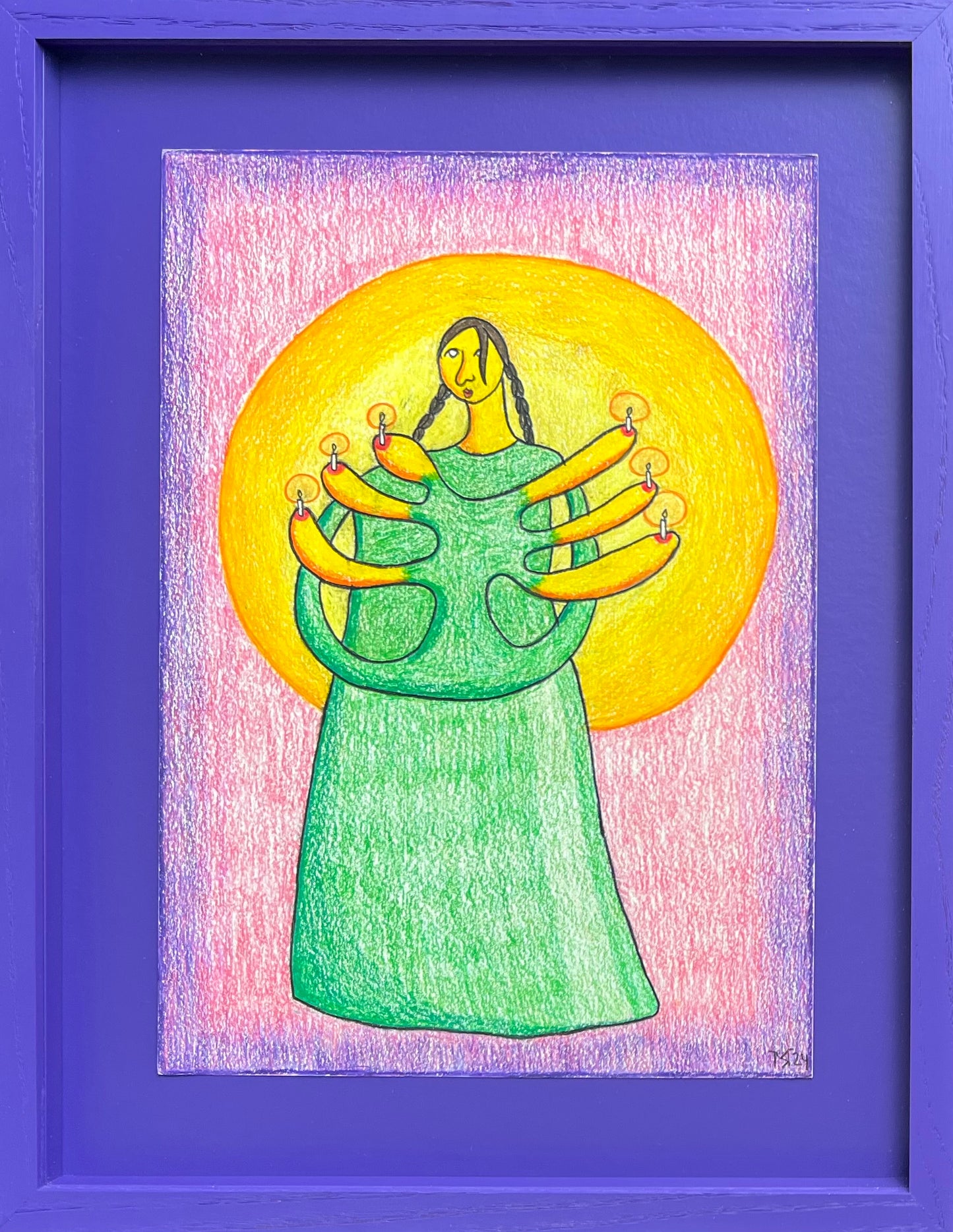 Mette Rasmussen. “Bære lys III”, 2024