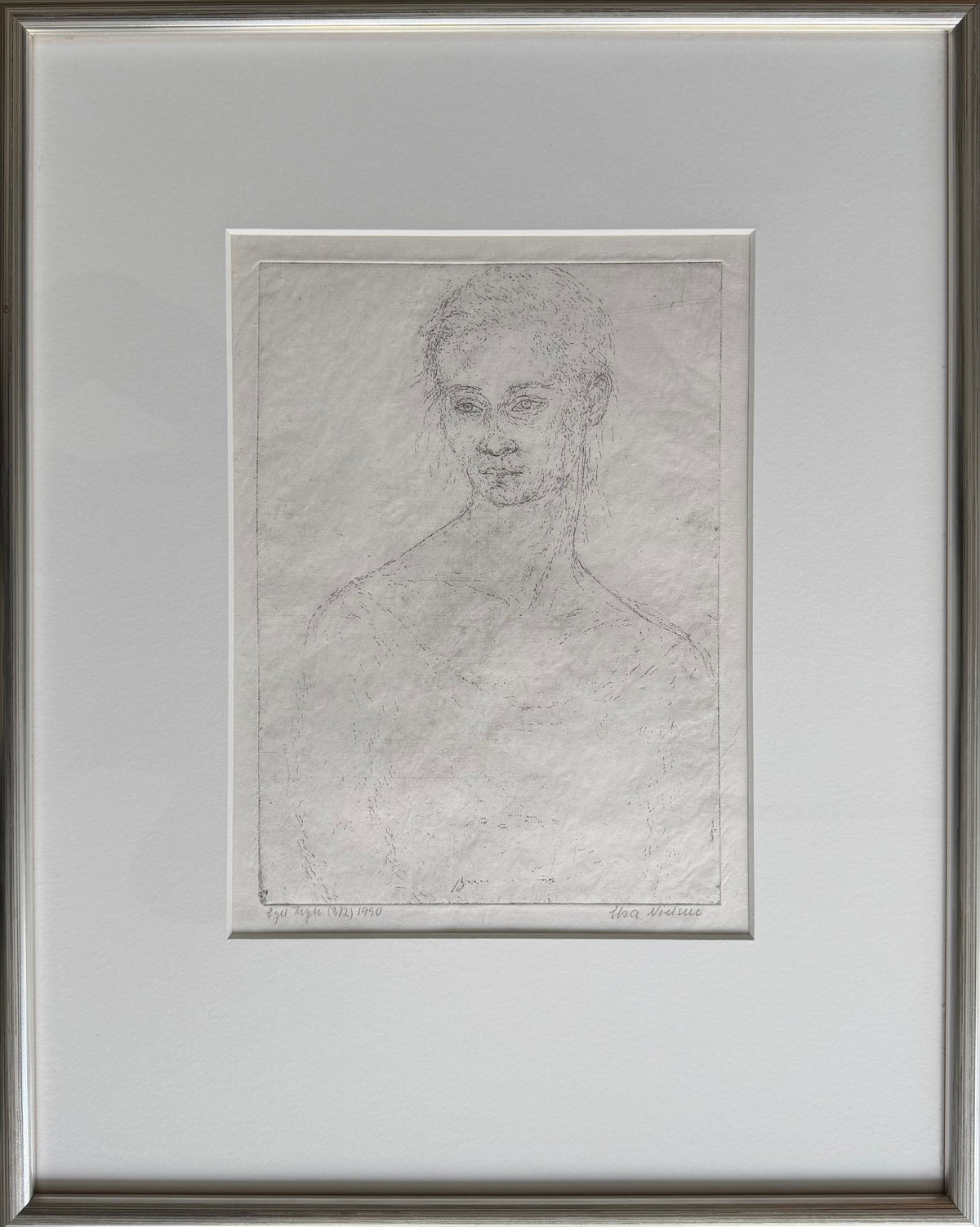 Elsa Nielsen. Portrait, 1990