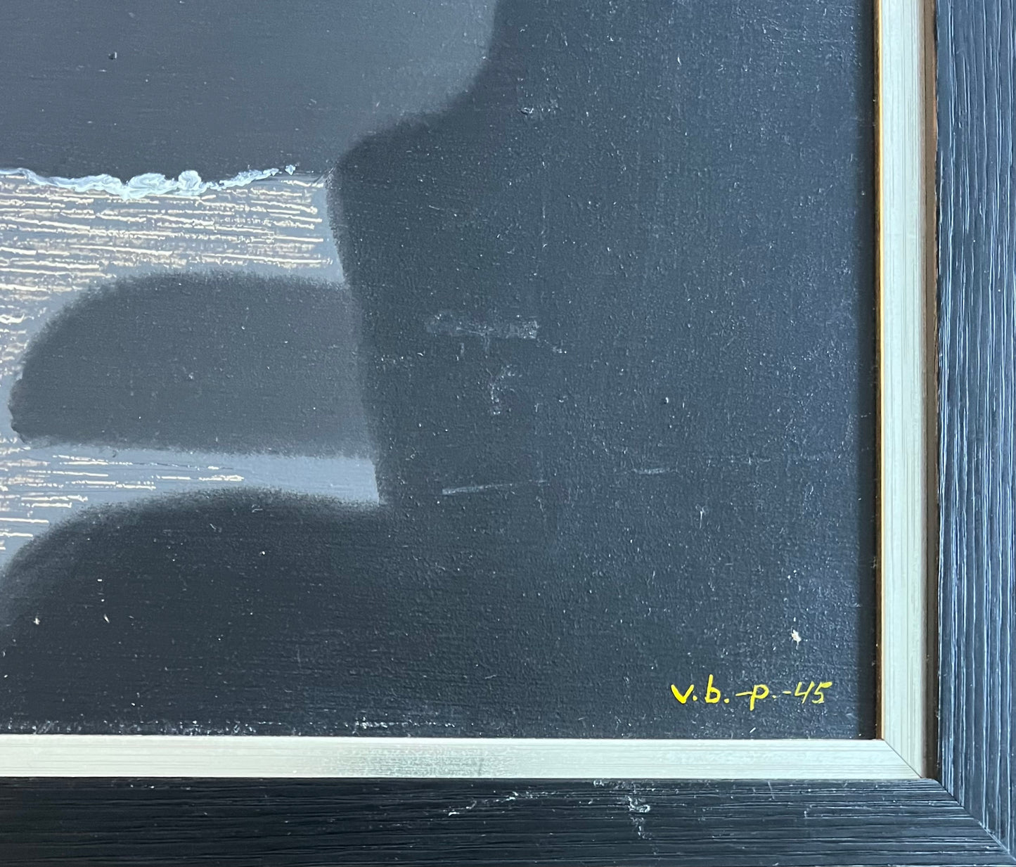 Vilhelm Bjerke-Petersen. Surreel seascape, 1945