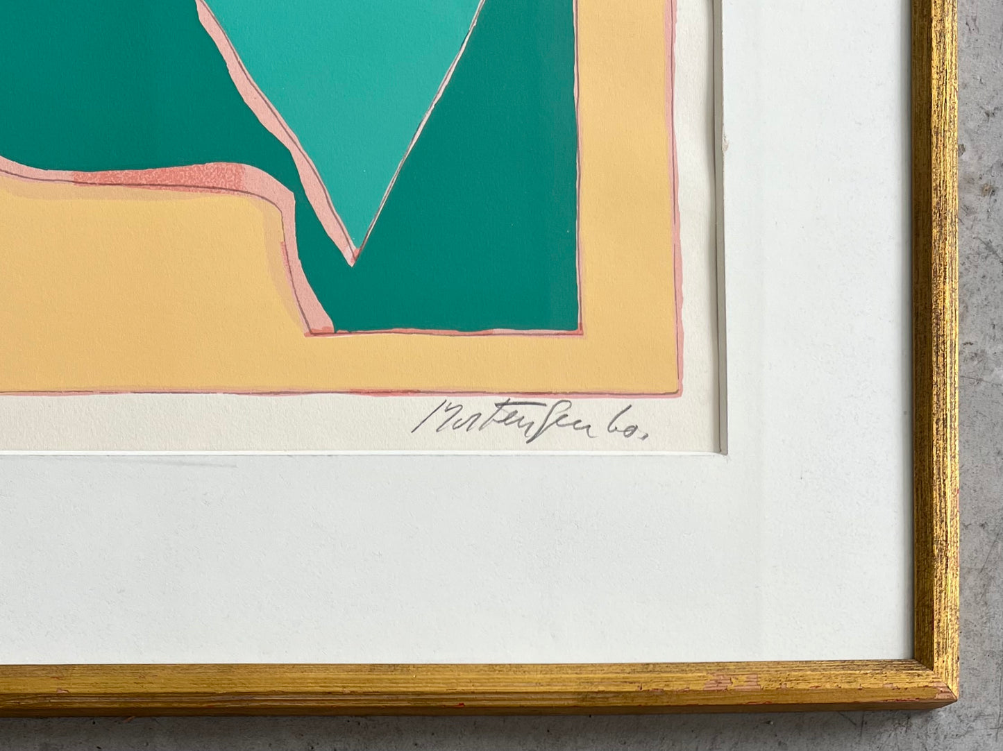 Richard Mortensen. Composition, 1960