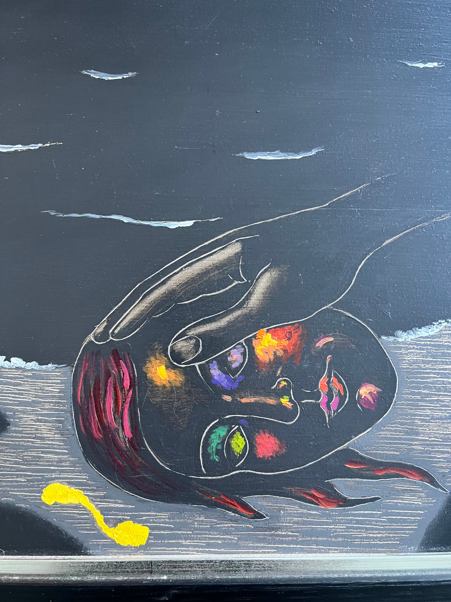 Vilhelm Bjerke-Petersen. Surreel seascape, 1945