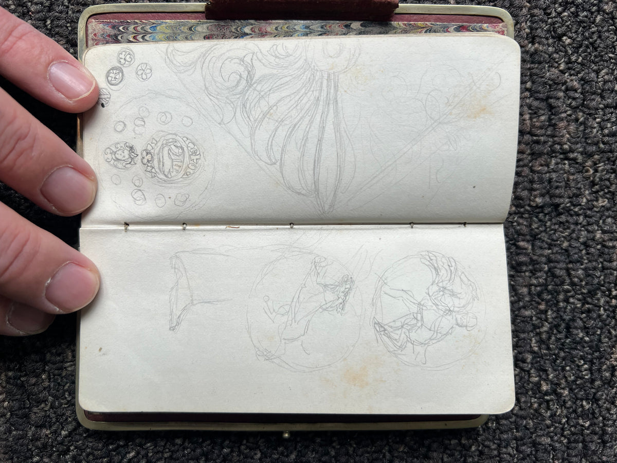 Niels Skovgaard. Sketchbook