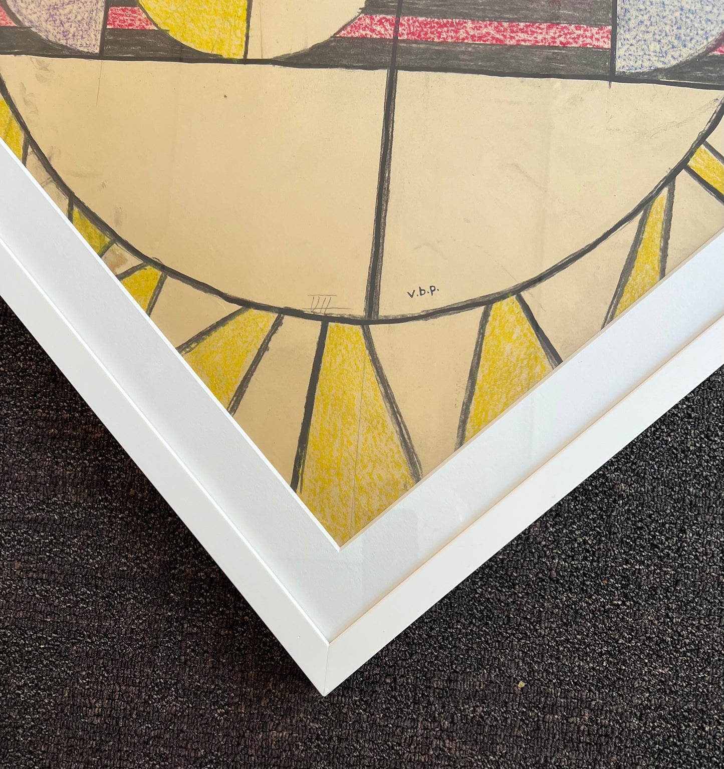 Vilhelm Bjerke-Petersen. Sketch for stadsbiblioteket i Halmstad, 1953