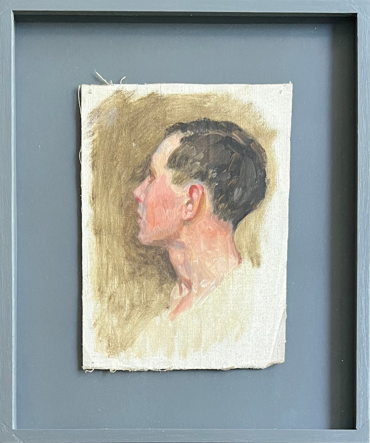 Niels Skovgaard. Portrait study