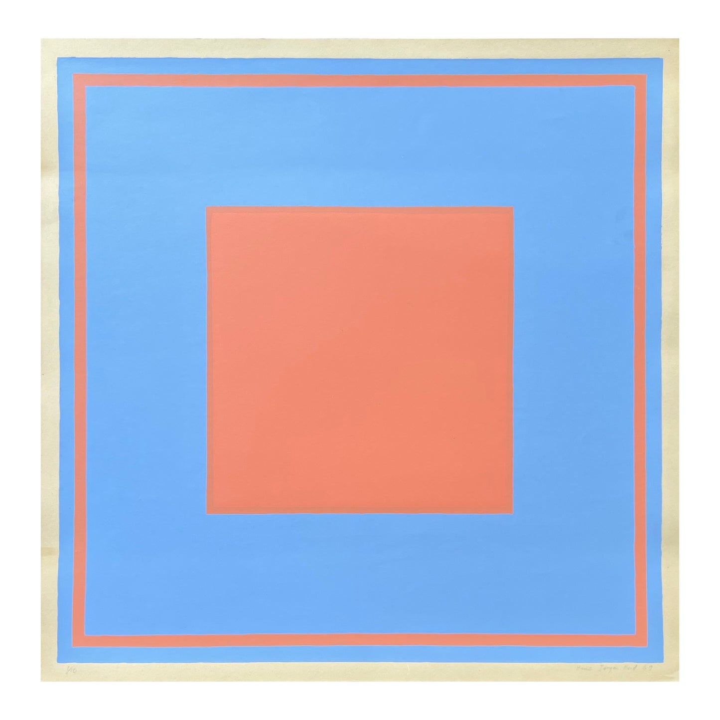 Hans Jørgen Hvid. Composition, 1969