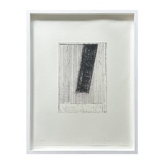 John Zurier. “Summer Book black hardground”, 2016