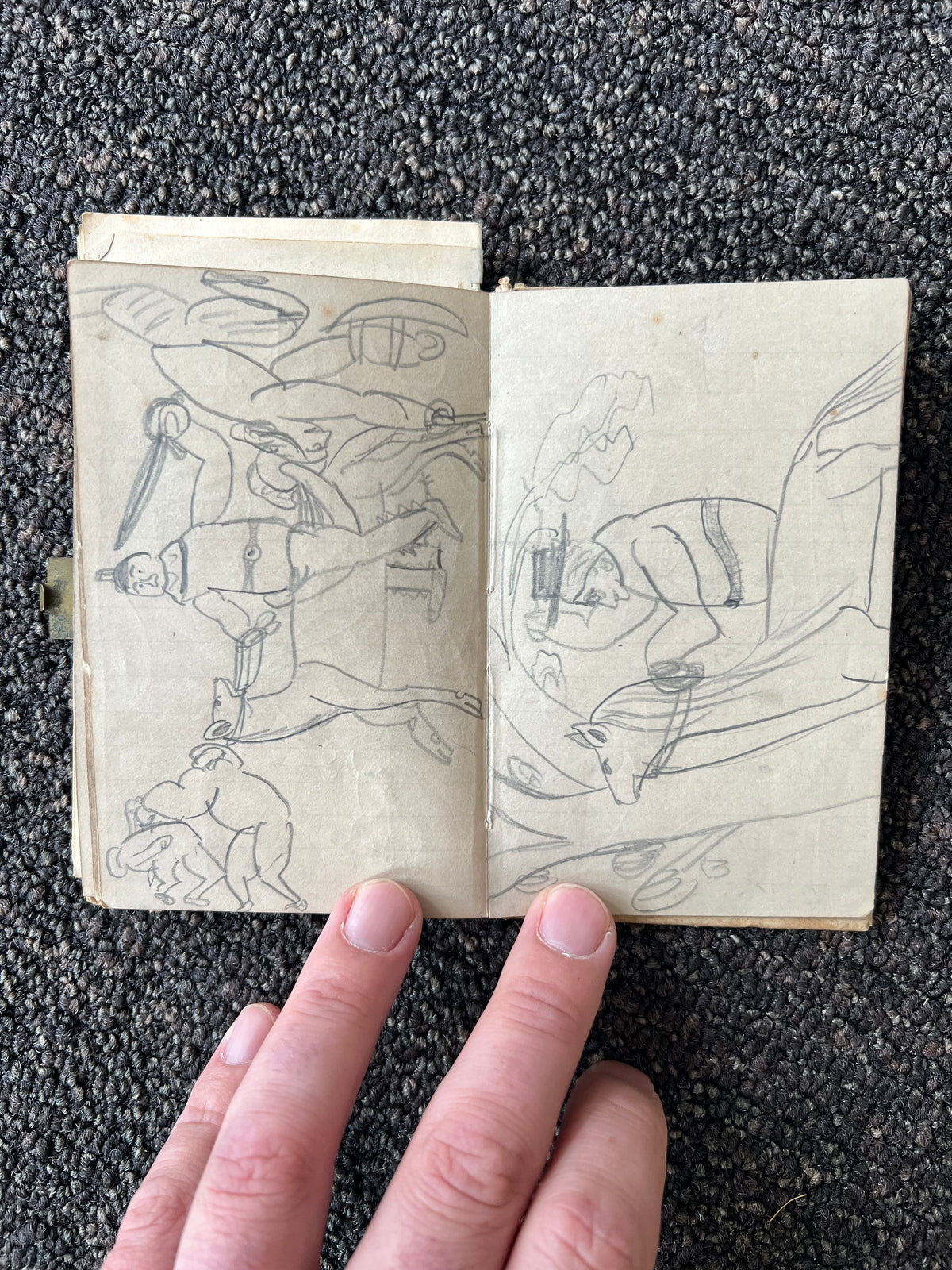 Niels Skovgaard. Sketchbook