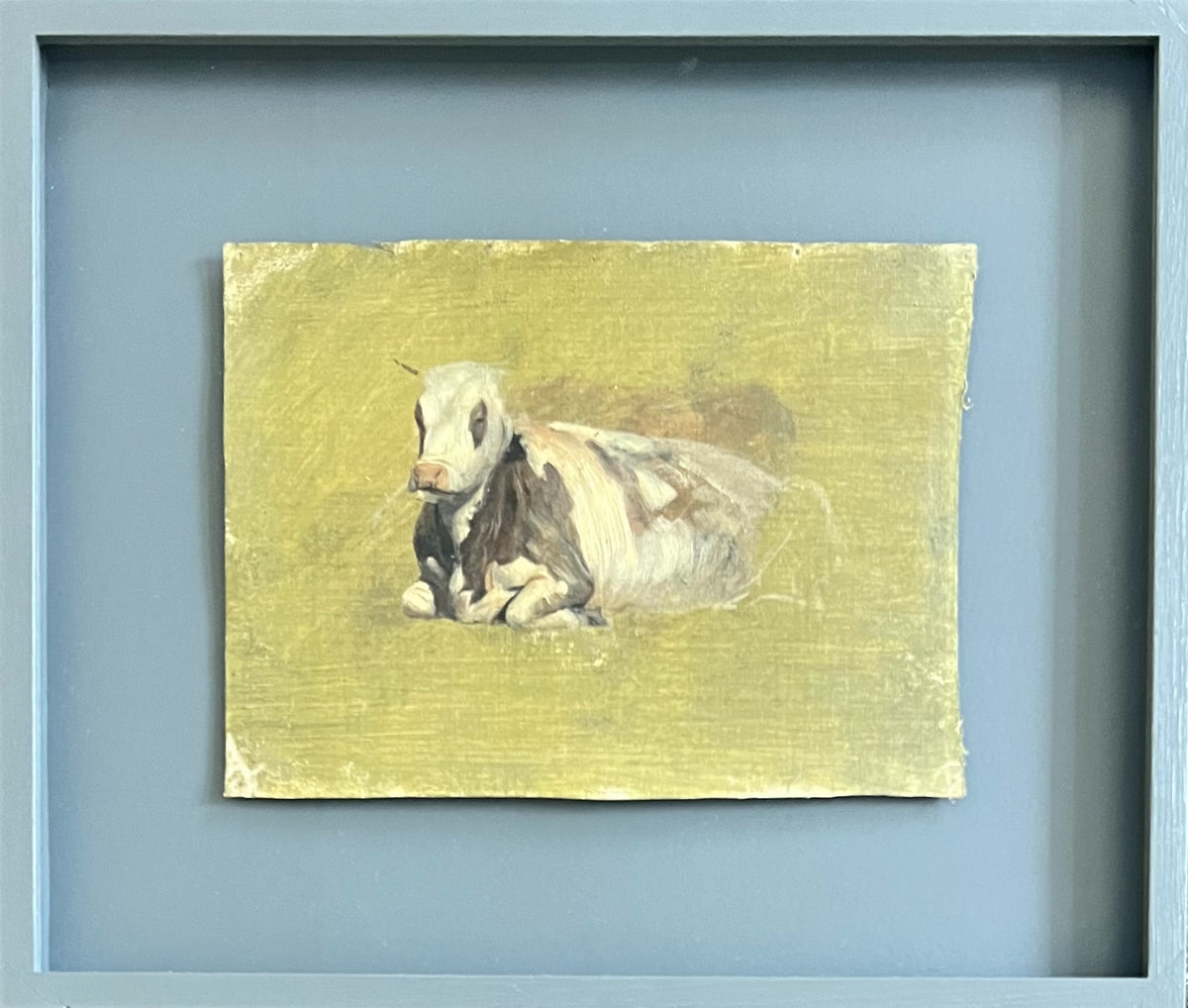 Niels Skovgaard. Study of a resting cow