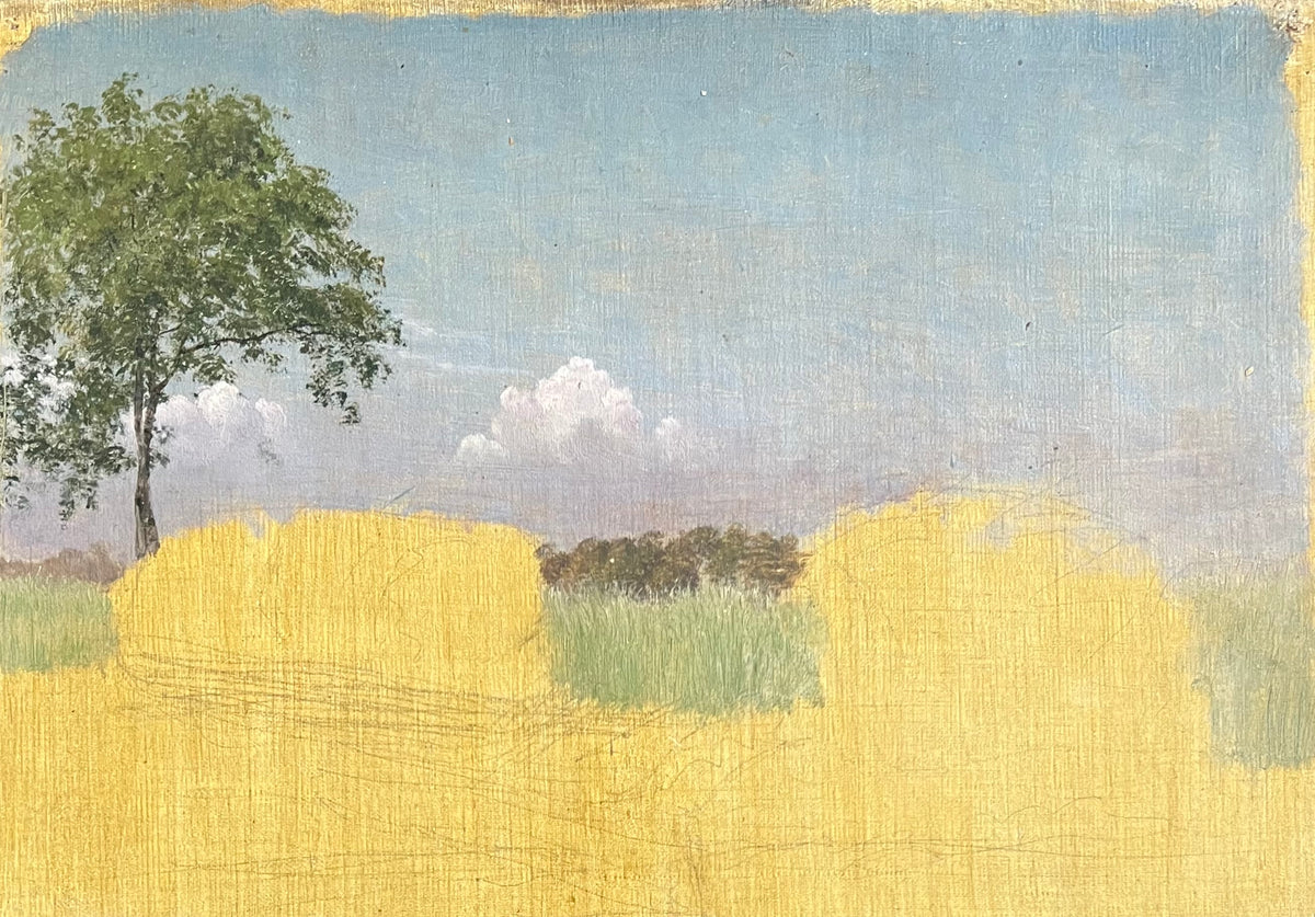 Niels Skovgaard. Study of the sky, 1880s