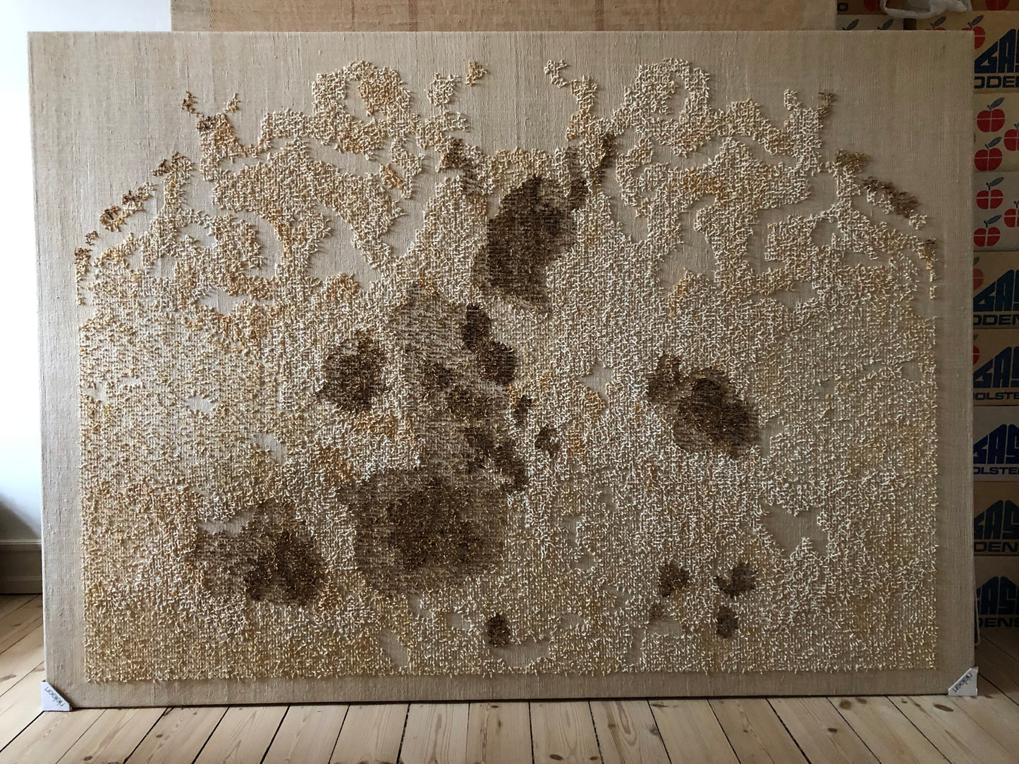 Ane Henriksen. “Natur U Natur / Opløsning Forvandling”, 1996