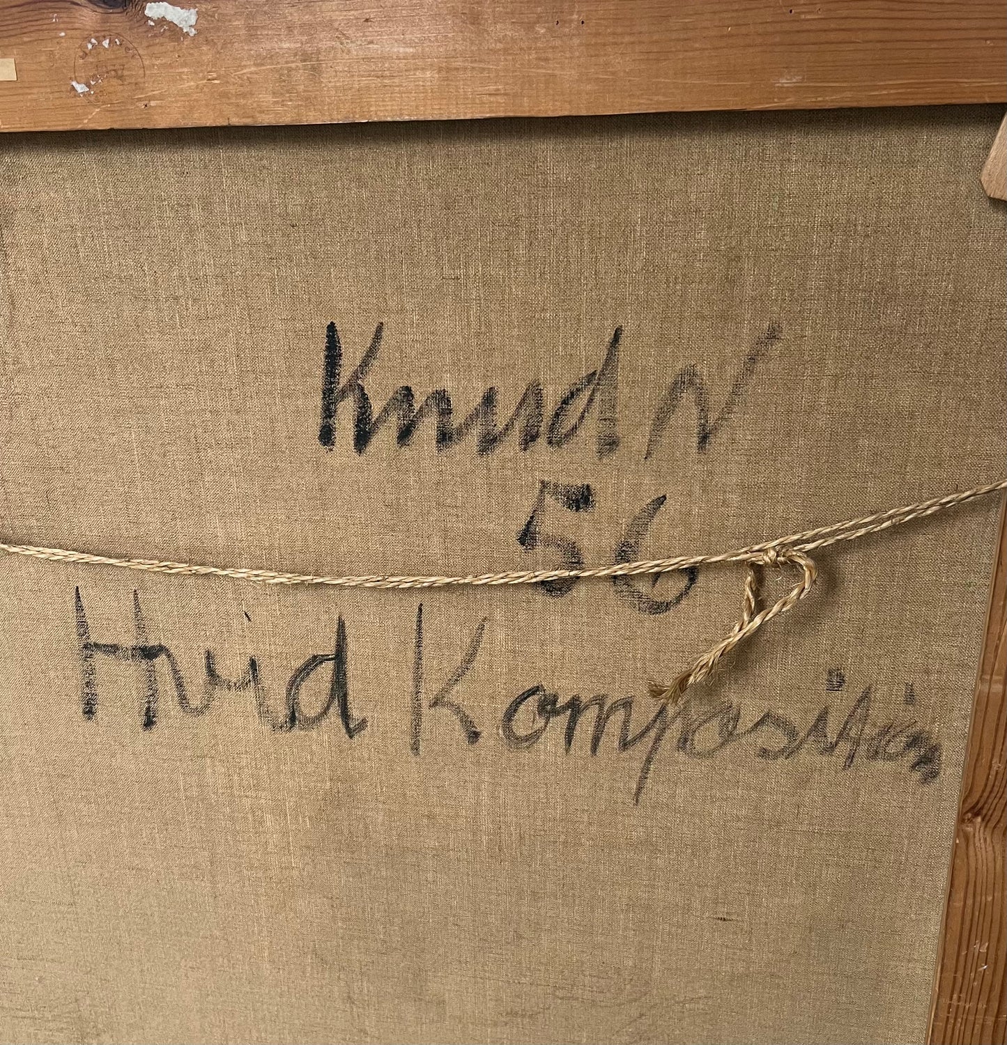 Knud Nielsen. “Hvid Komposition”, 1956