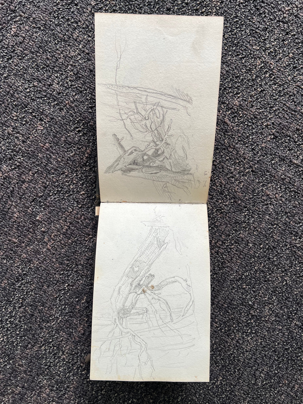 Niels Skovgaard. Sketchbook