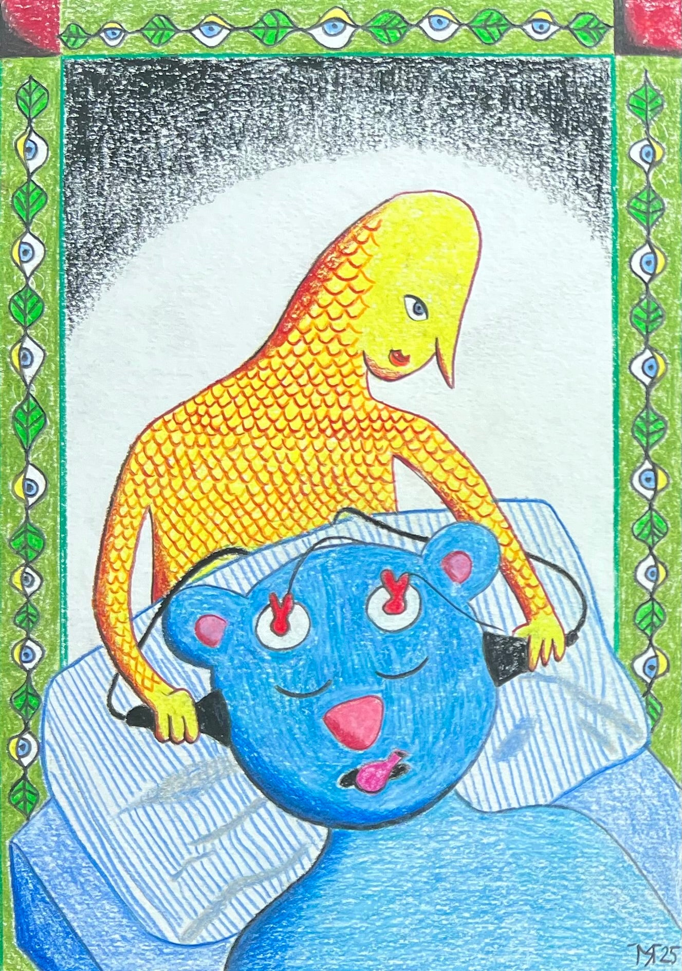 Mette Rasmussen. “Bamse Rasmussen får elektrochok”, 2025