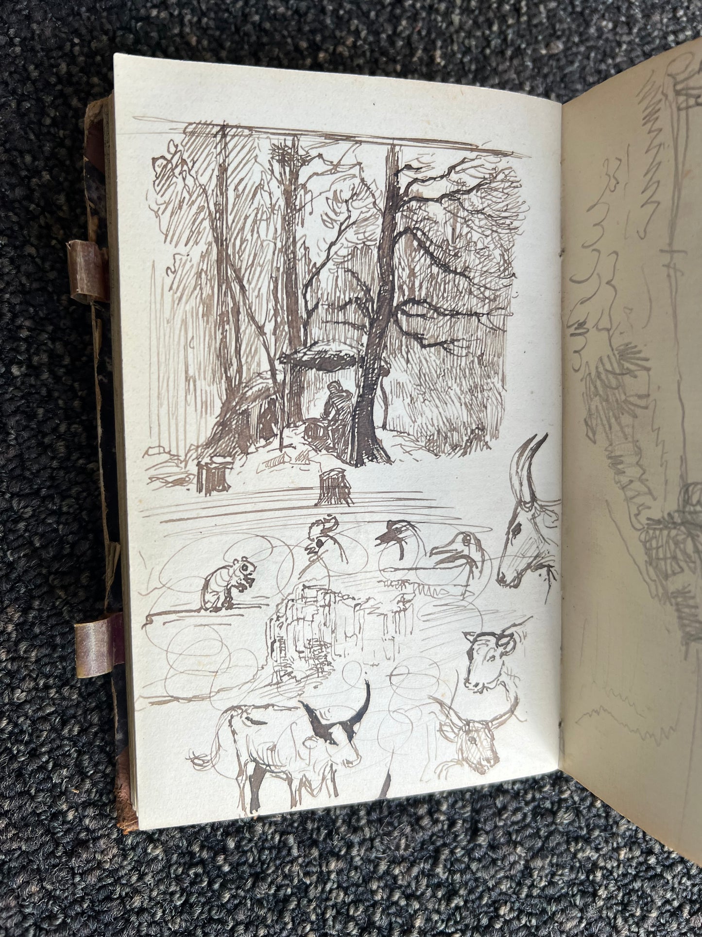 Niels Skovgaard. Sketchbook
