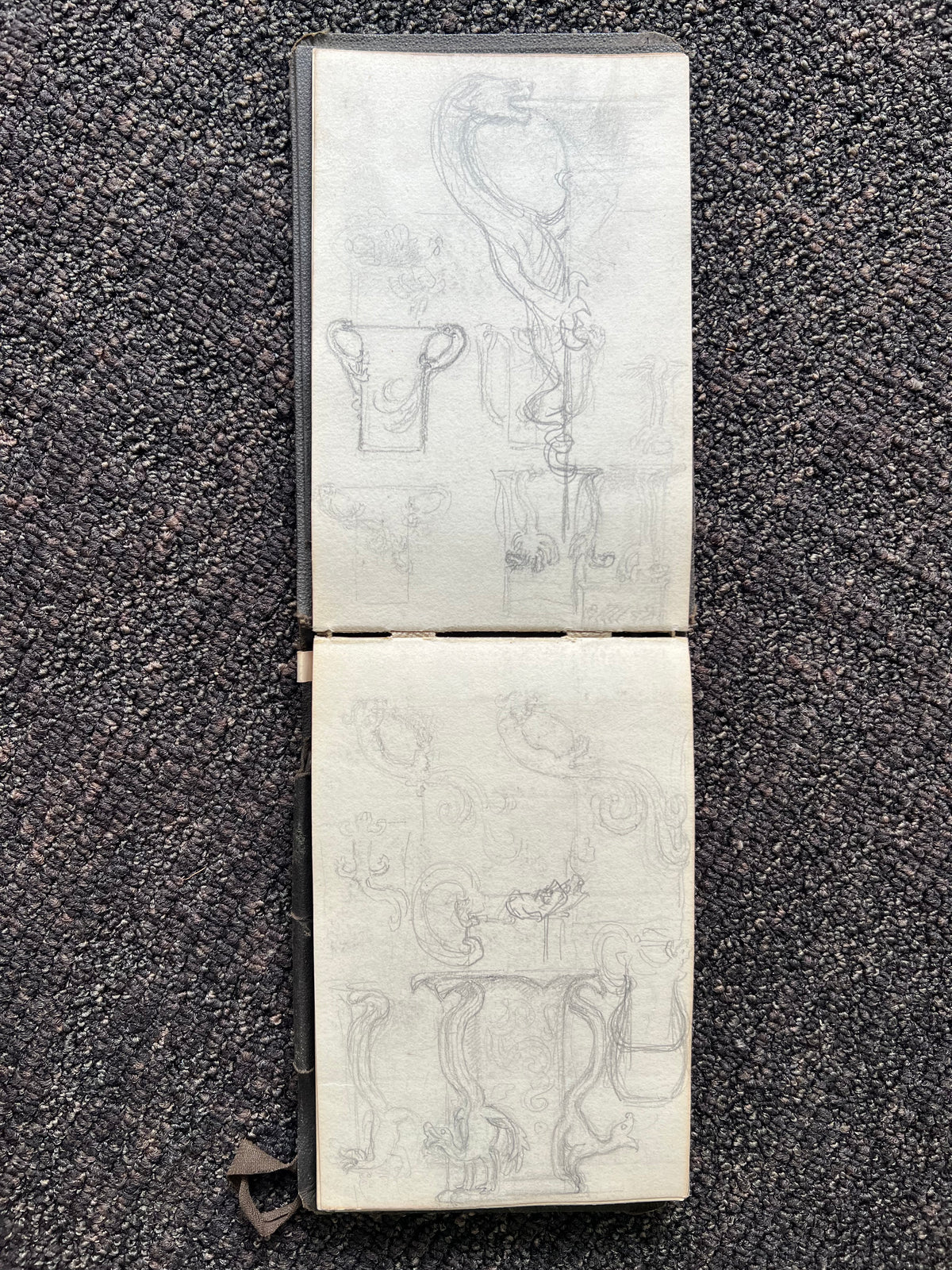 Niels Skovgaard. Sketchbook