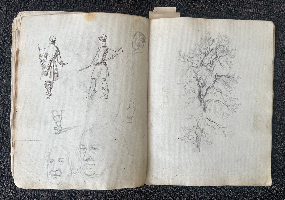 P. C. Skovgaard. Sketchbook, 1830/40’s