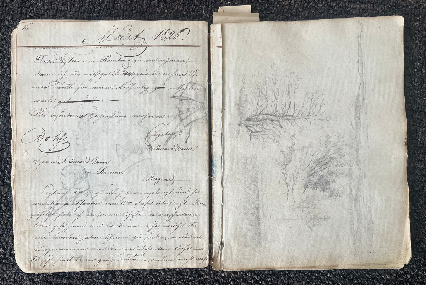 P. C. Skovgaard. Sketchbook, 1830/40’s