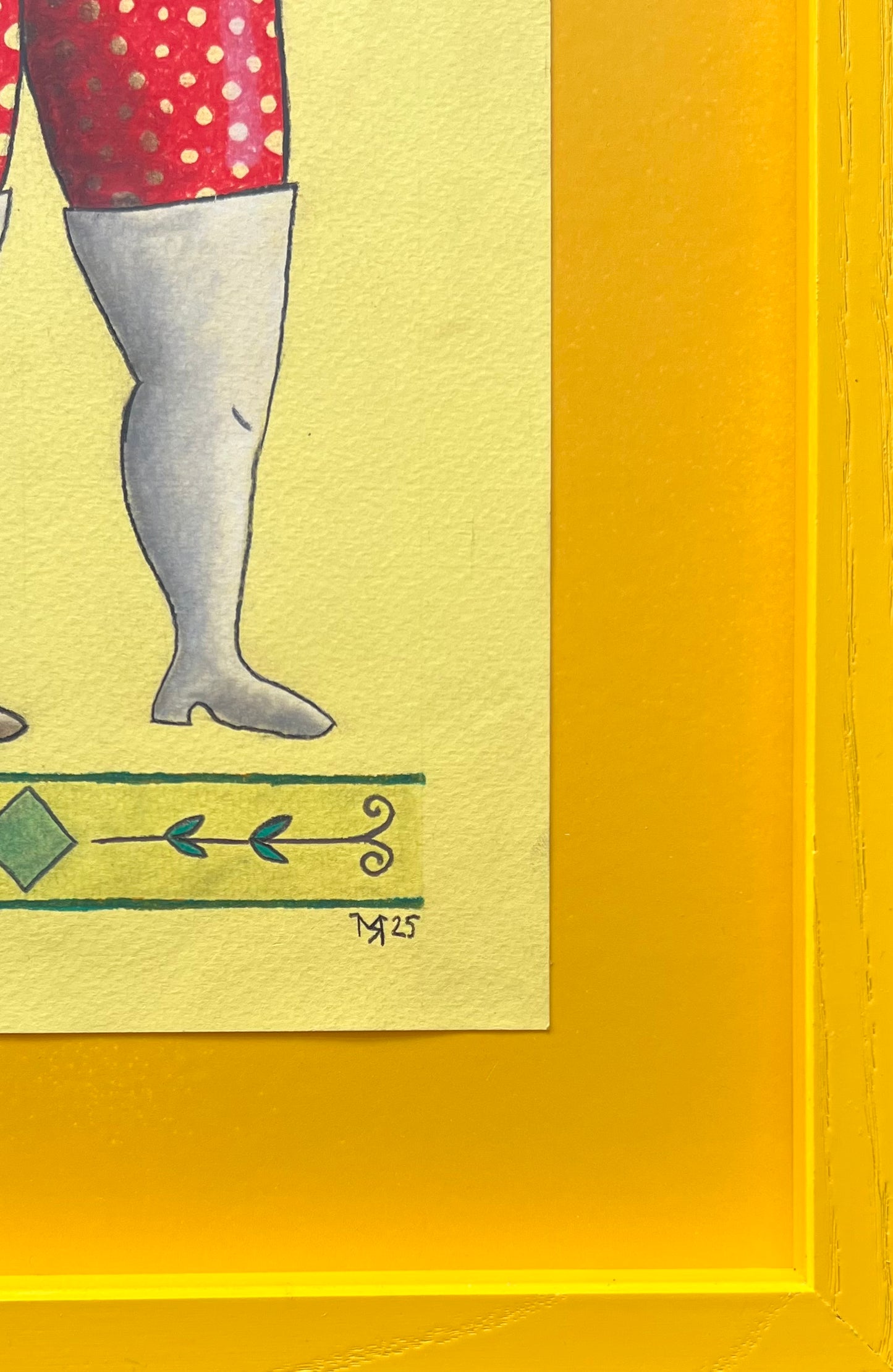 Mette Rasmussen. “Piberygende kvinde III”, 2025