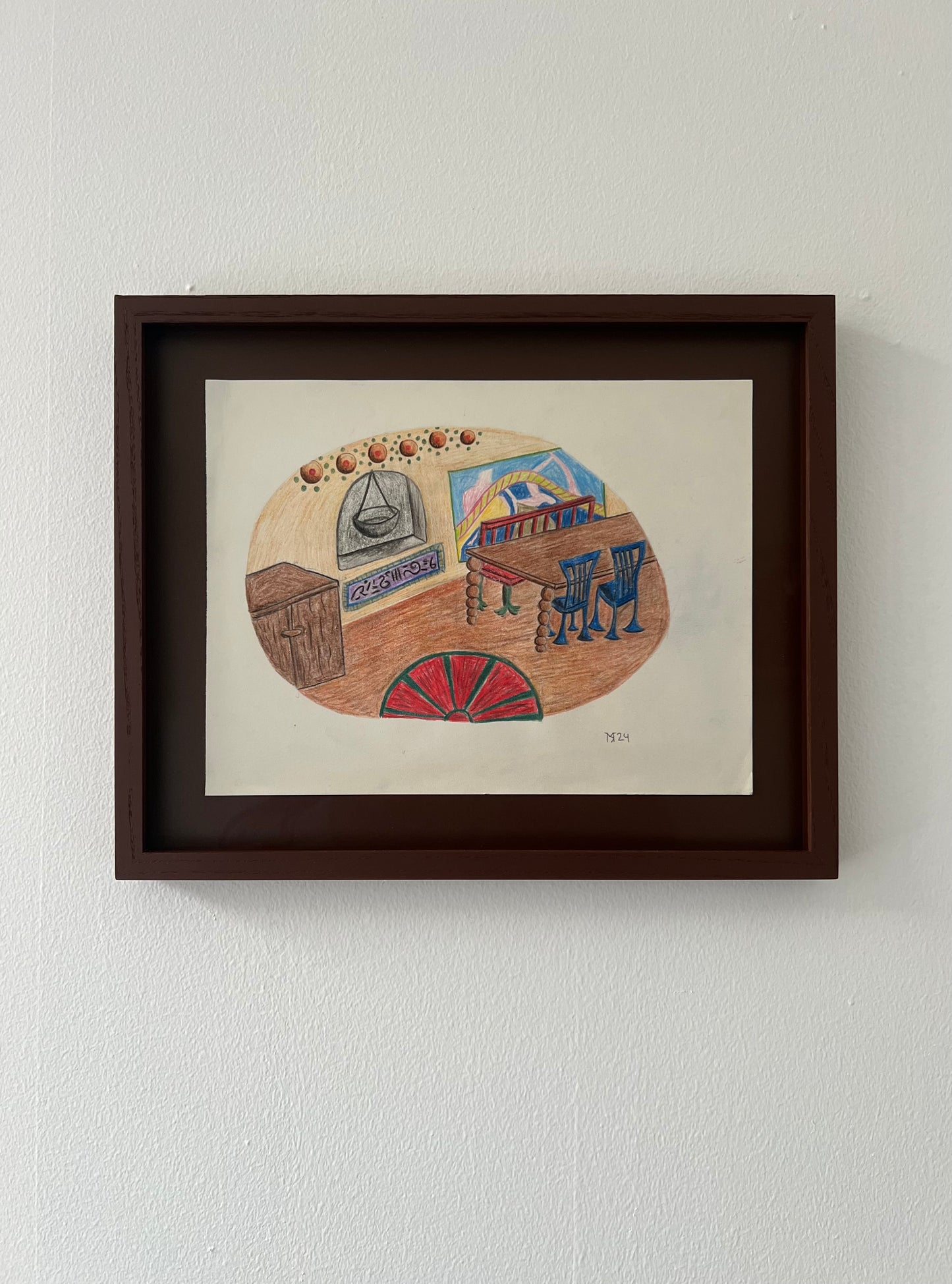 Mette Rasmussen. “Kunstnerhjem I”, 2024