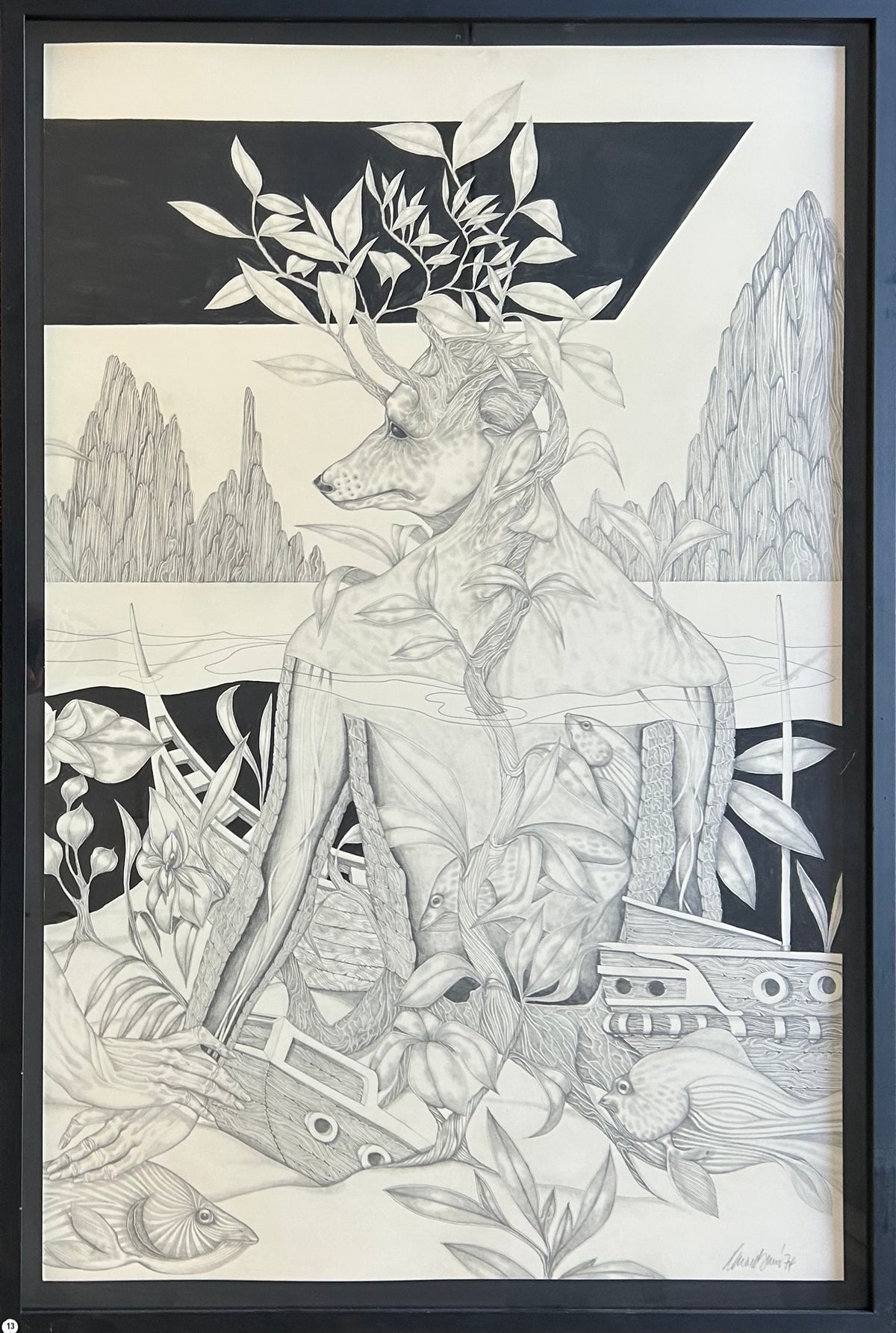 Ronald Burns. Composition, 1974