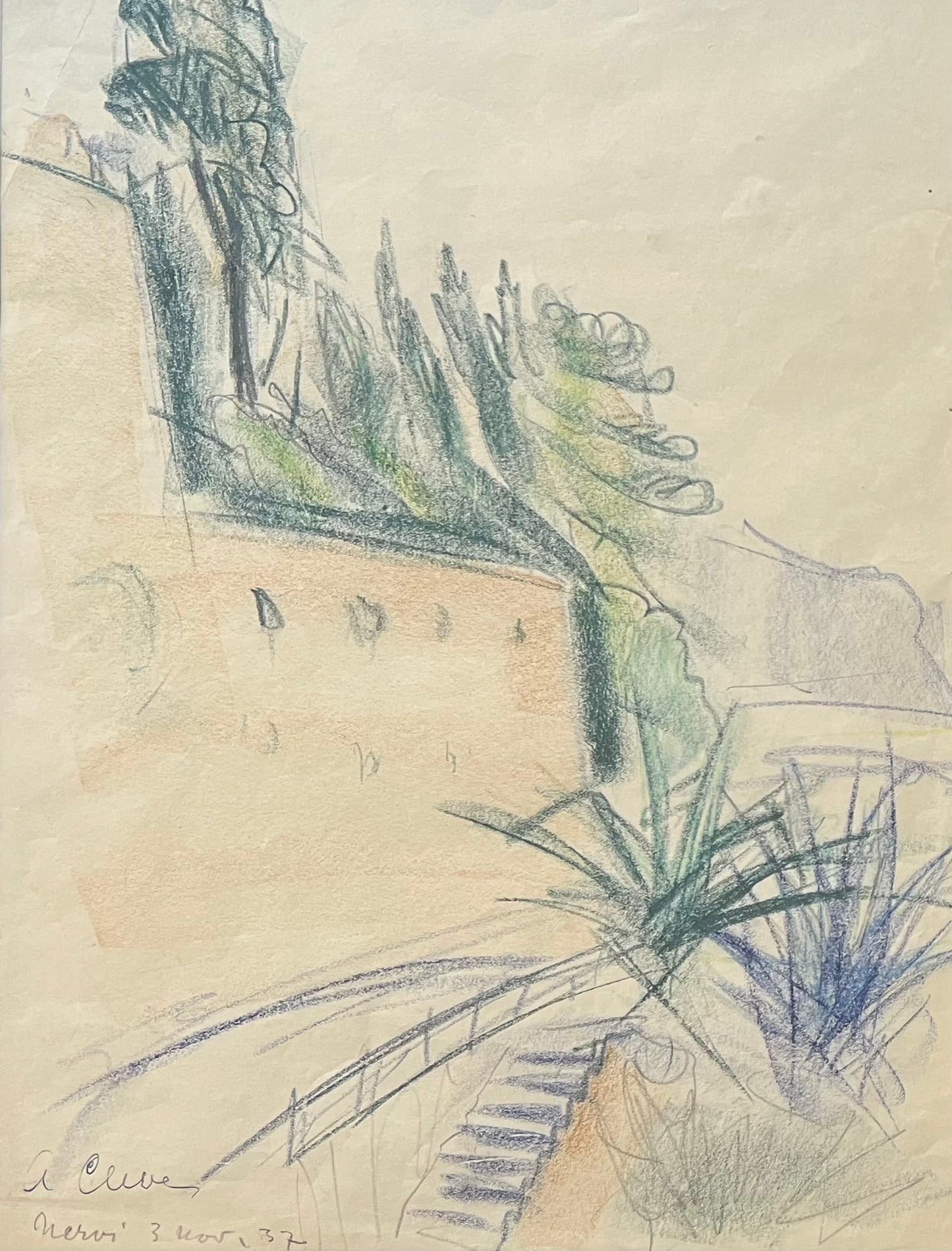 Agnes Cleve. “Nervi”, 1937