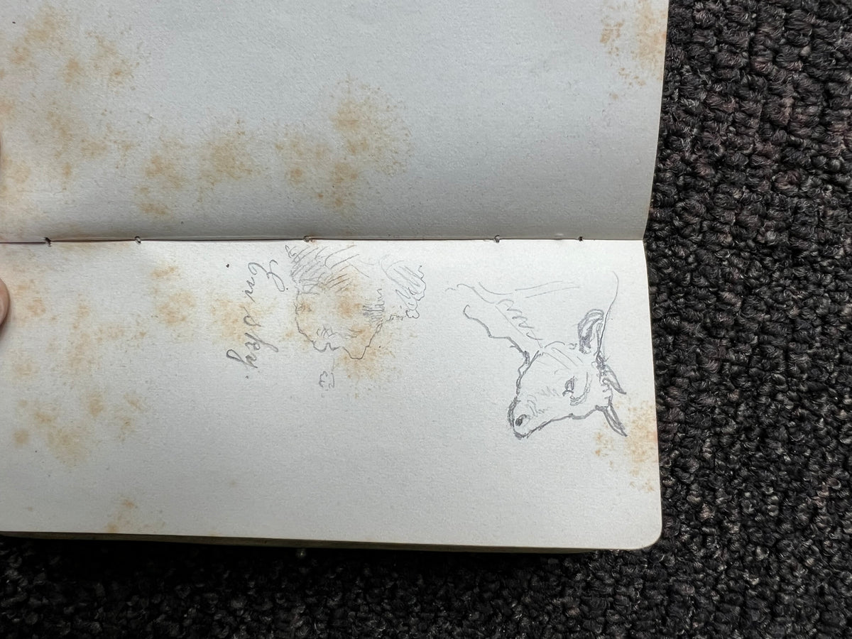 Niels Skovgaard. Sketchbook