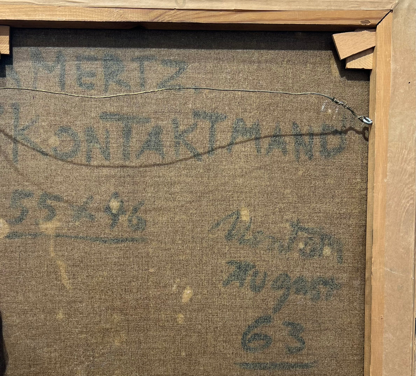 Albert Mertz. “Kontaktmand”, 1963