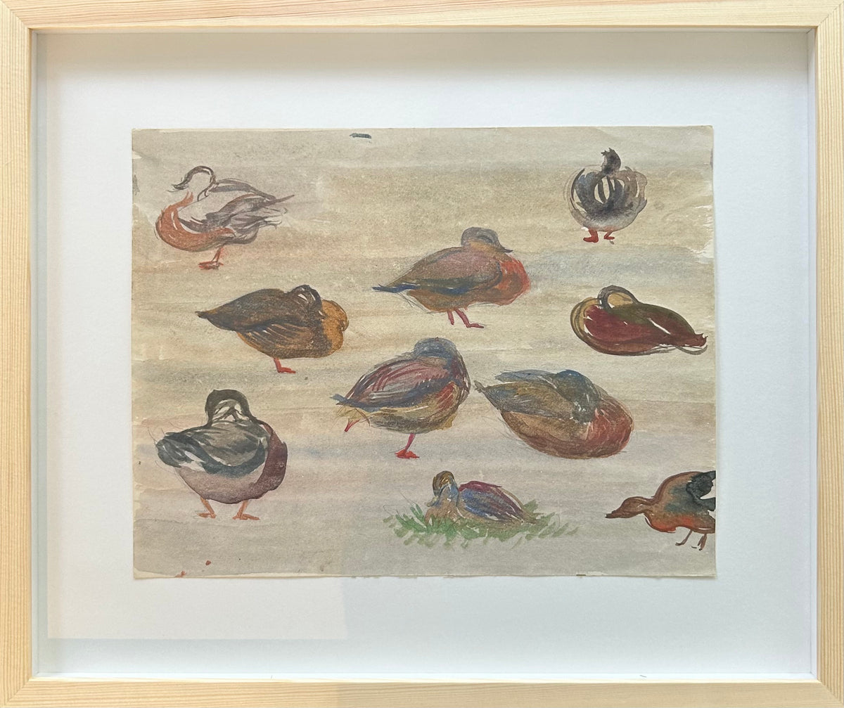 Elsa Nielsen. Ducks, ca 1950