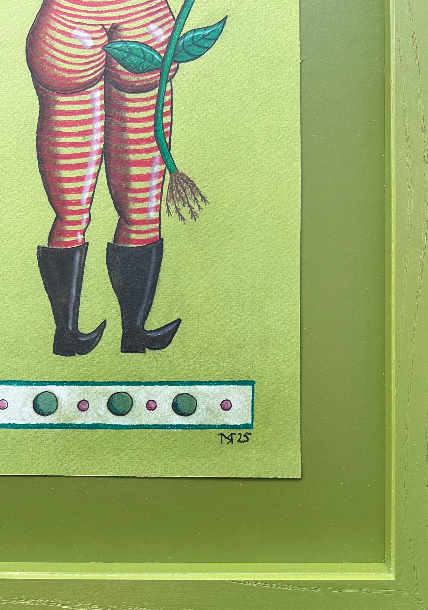 Mette Rasmussen. “Piberygende kvinde I”, 2025