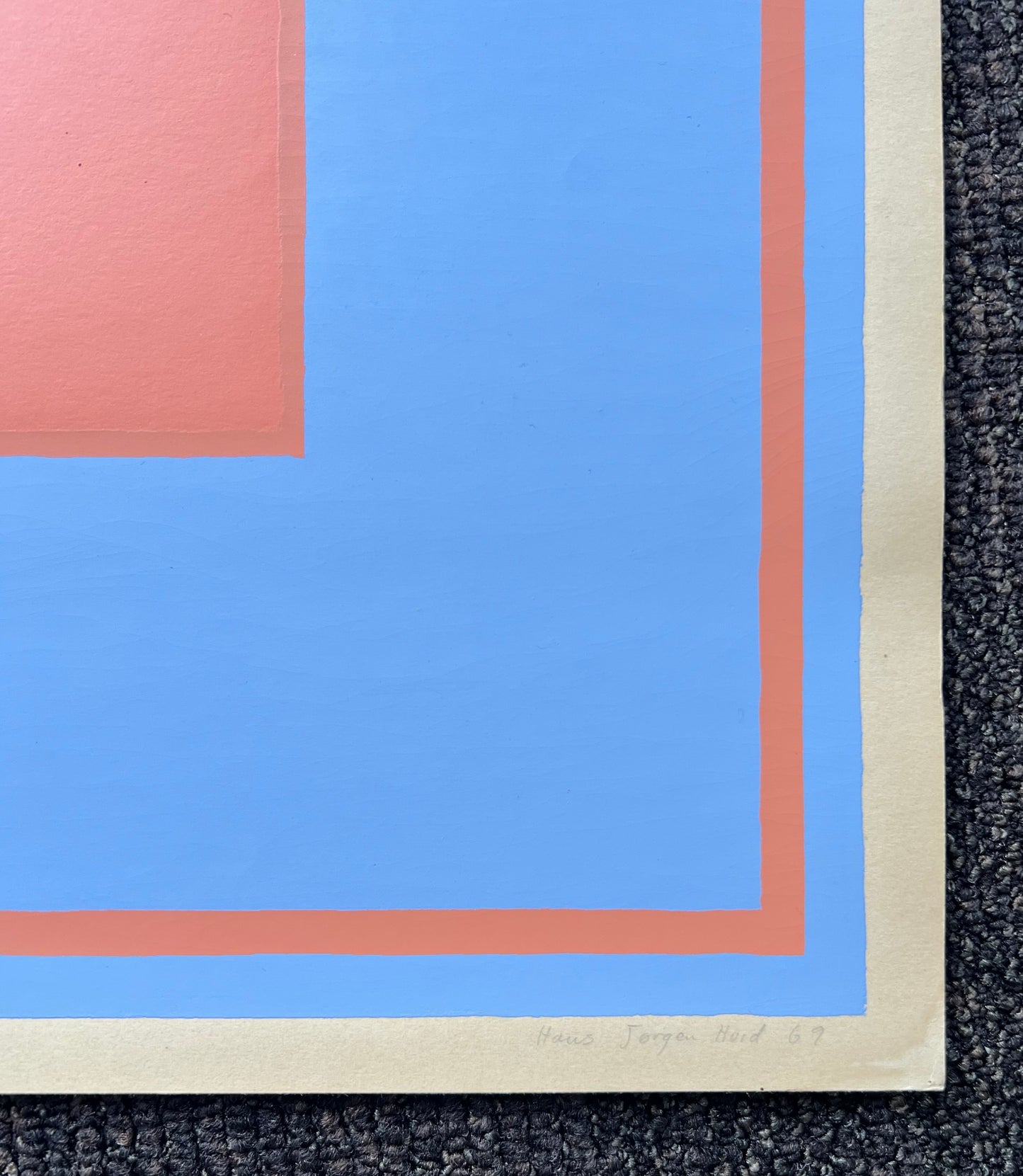 Hans Jørgen Hvid. Composition, 1969