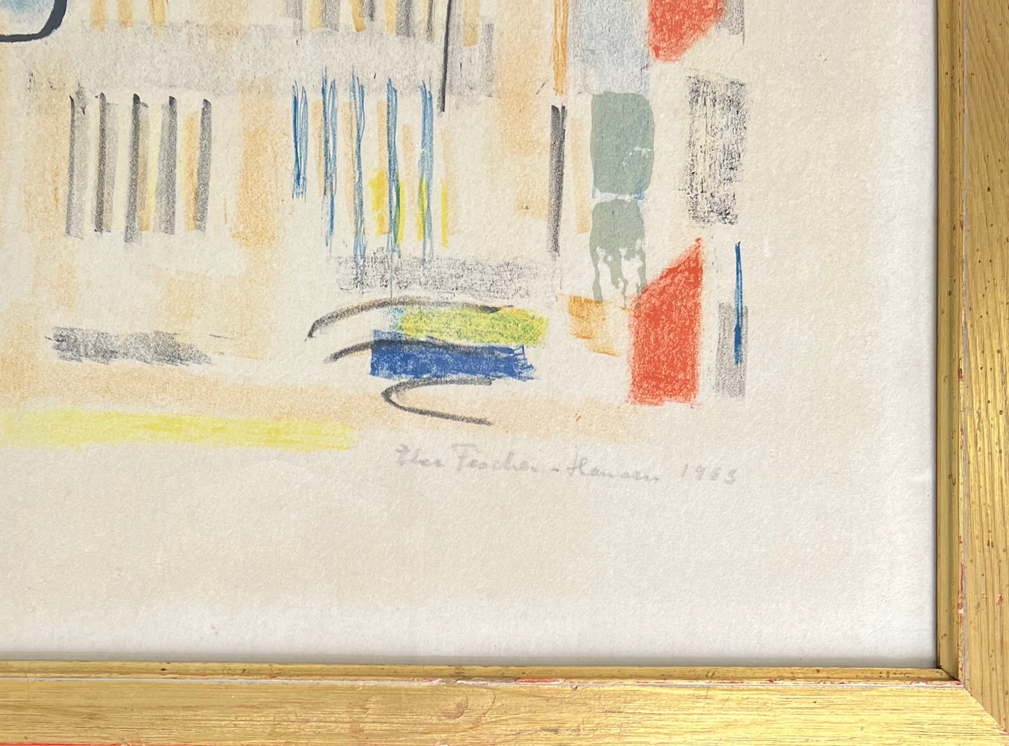 Else Fischer-Hansen. Composition, 1963