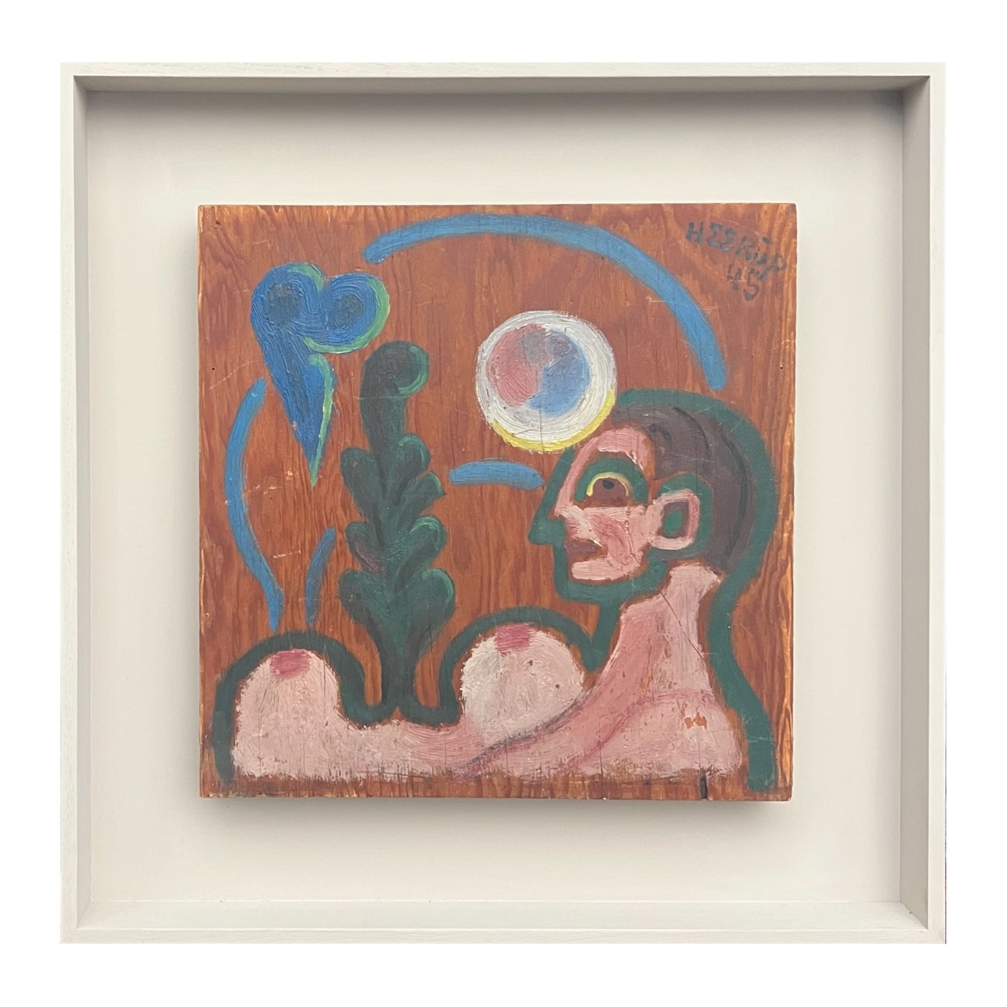 Henry Heerup. Surreel composition, 1945