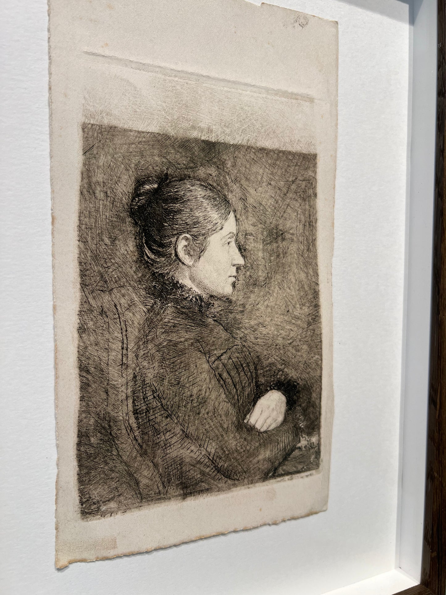 Niels Skovgaard. Portrait of Susette Holten, ca. 1884