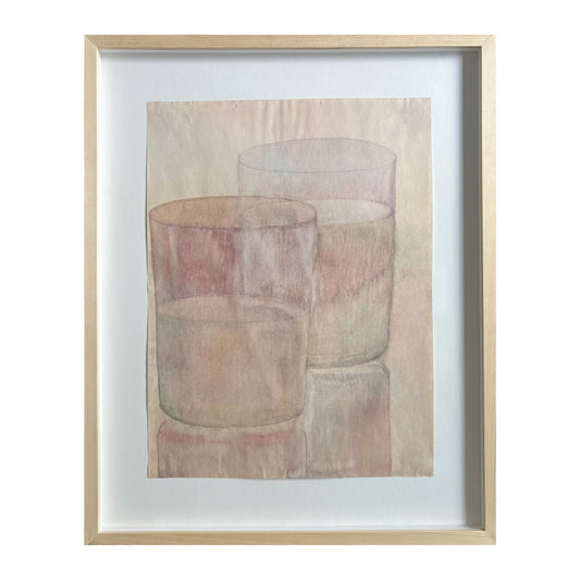 Elsa Nielsen. Study of glasses