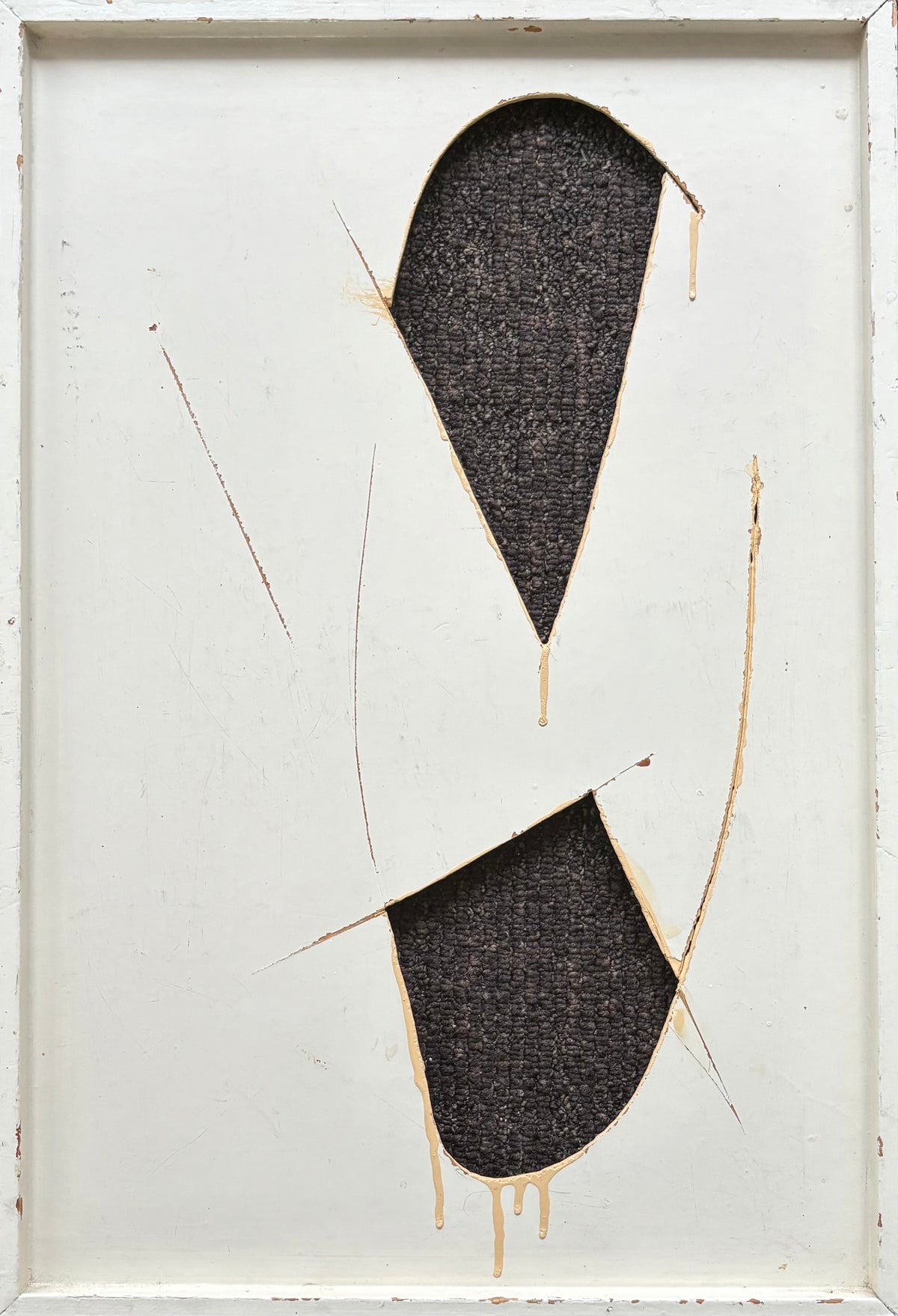 Niels Guttormsen. Untitled (tebakken) 1964.