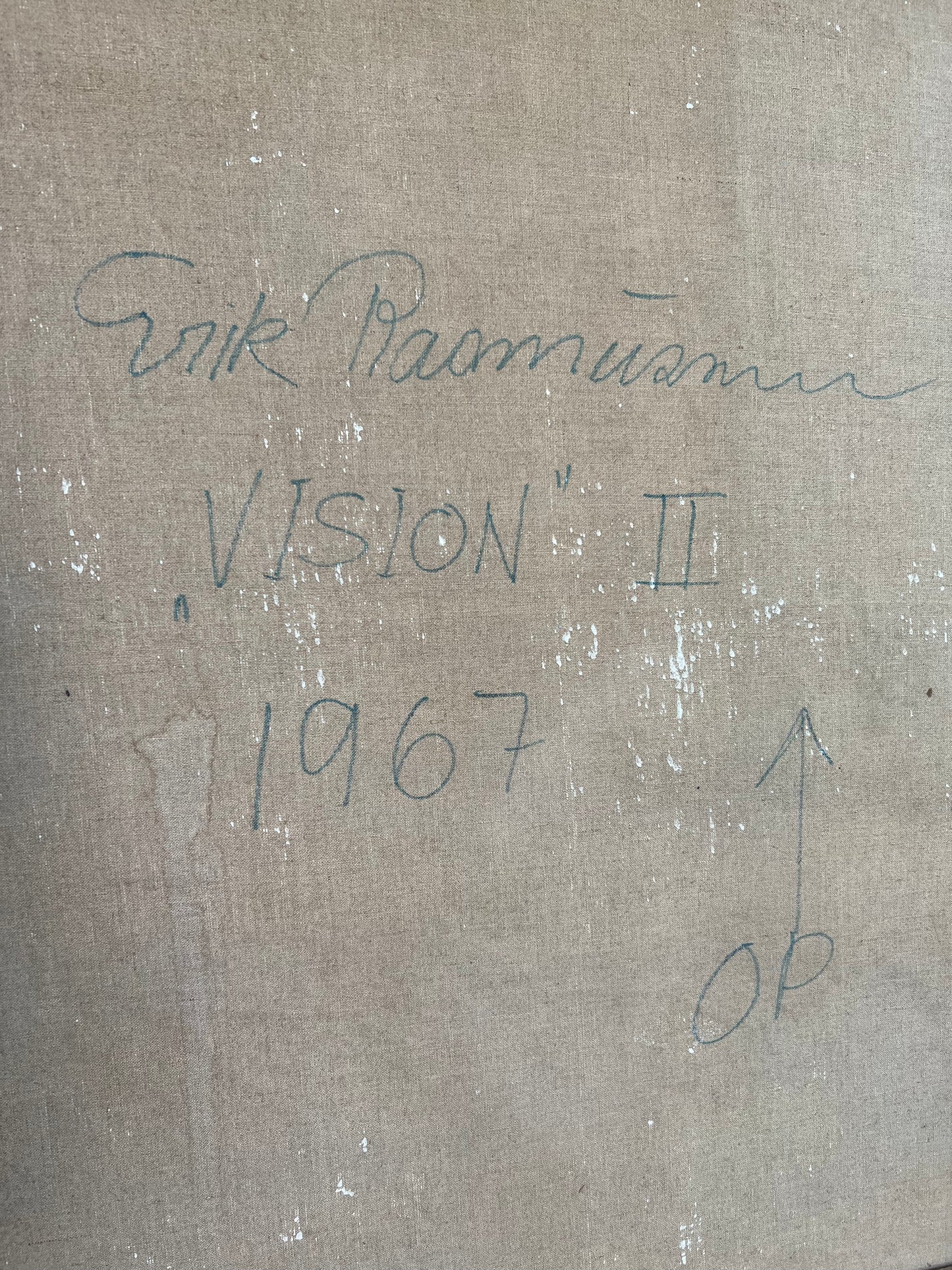 Erik Rasmussen. “Vision II”, 1967