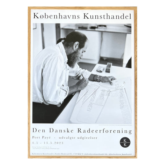 Den Danske Radeerforening - Exhibition poster, 2023